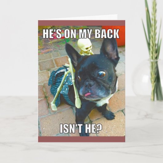 De Kaart van Halloween van QueenFiFi (Voorkant)