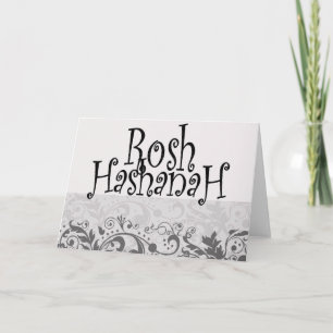 De kaart van Hashanah van Rosh
