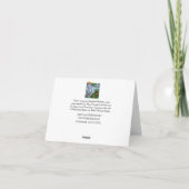 De Kaart van het Gebed van de sereniteit (Achterkant)