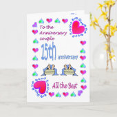 De kaart van het Jubileum - 15de voeten (Gele Bloem)