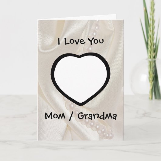 De Kaart van het kind voor Moederdag gepersonalise (Voorkant)