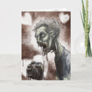 De Kaart van het Liefje van de zombie