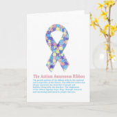 De Kaart van het Lint van het autisme (Gele Bloem)