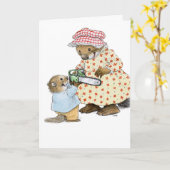 De Kaart van het Moederdag van de bever (Gele Bloem)