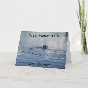 De Kaart van het Moederdag van de duiker voor een
