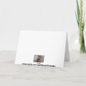 De Kaart van het Moederdag van de moeder en van de (Achterkant)