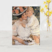 De Kaart van het Moederdag van de "Tante" van (Gele Bloem)