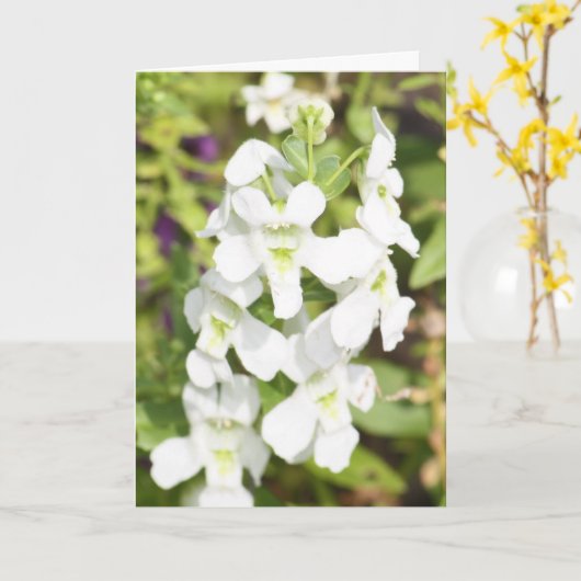 De Kaart van het moederdag van Echtgenoot (Gele Bloem)