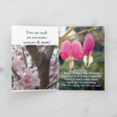 De Kaart van het moederdag van een Kind aan Mamma (Binnen)