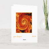 De Kaart van het Moederdag van het Geheugen van de (Achterkant)