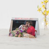 De Kaart van het Moederdag van Michelle Obama (Gele Bloem)