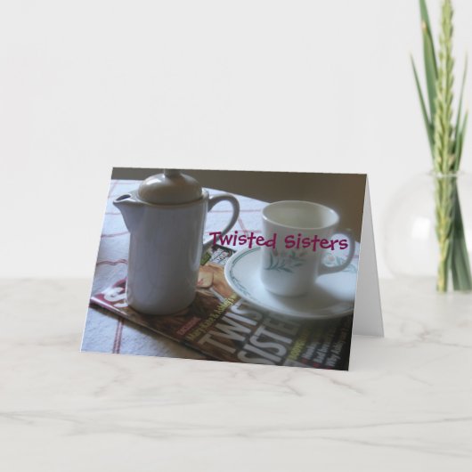 De Kaart van het moederdag voor uw Zuster (Voorkant)
