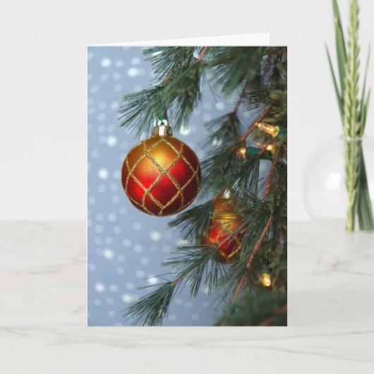 De kaart van het ornament (Voorkant)