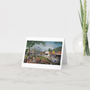 De Kaart "Van het Pretpark van de Echo van de