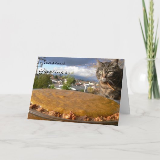 De Kaart van het Recept van de Pastei van de (Voorkant)