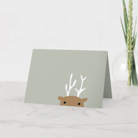 De Kaart van het rendier (Voorkant)