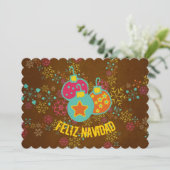 De Kaart van het Vakantie van de Ornamenten van (Staand voorkant)