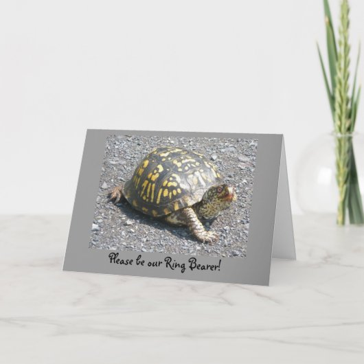 De Kaart van het Verzoek van de Drager van de Ring (Voorkant)