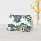 De Kaart van Hong Kong, China (Gele Bloem)