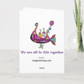 De Kaart van Kat Yule van de maan (Achterkant)