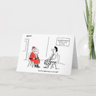 De Kaart van Kerstmis van de Assertiviteit van de
