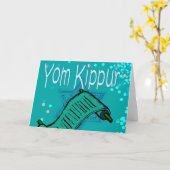 De kaart van Kippur van Yom (Gele Bloem)