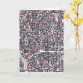 De Kaart van Kyoto Japan (Gele Bloem)