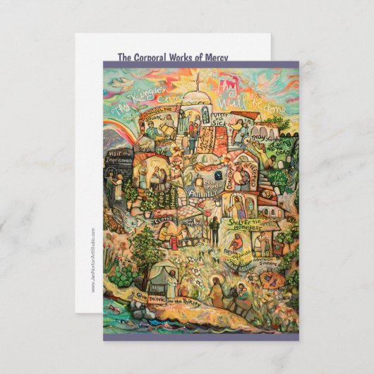 De Kaart van Mercy Prayer (Voorkant / Achterkant)