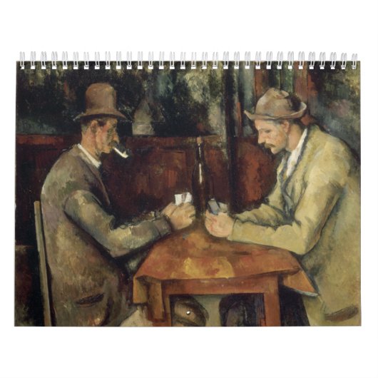 De Kaart van Paul Cézanne 1895 Kalender (Hoes)