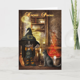 De Kaart van Pocus Halloween van Hocus