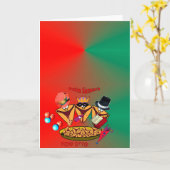 De kaart van Purim met 3 oznei Haman (Gele Bloem)