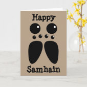 De Kaart van Samhain van de Spin van de wolf (Gele Bloem)