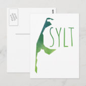 De Kaart van Sylt (Voorkant / Achterkant)