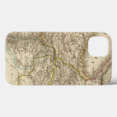 De kaart van Turkije Syrië Case-Mate iPhone Case (Achterkant (horizontaal))