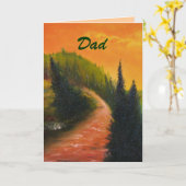 De Kaart van vaderdag (Gele Bloem)