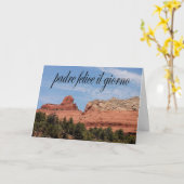 De Kaart van vaderdag in het Italiaans (Gele Bloem)