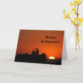 De Kaart van vaderdag met gedicht (Gele Bloem)