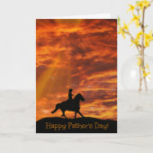 De Kaart van Vaderdag van de cowboy (Gele Bloem)