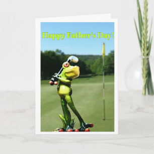 De Kaart van Vaderdag van het golf