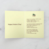 De Kaart van vaderdag van Vrouw (Binnen)