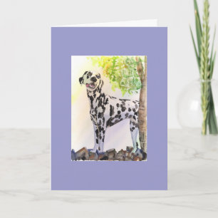 De kaart van Valentijn van de hond