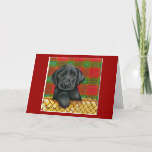 De kaart van Valentijn van de hond