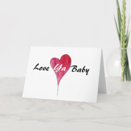 De kaart van Valentijn van de liefde, mannelijke