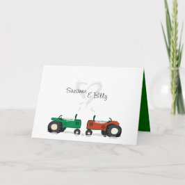 De Kaart van Valentijn van de tractor