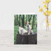 De Kaart van vrienden voor altijd (Gele Bloem)