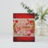 De kaart van Vuilste Valentijn ooit! (Staand voorkant)