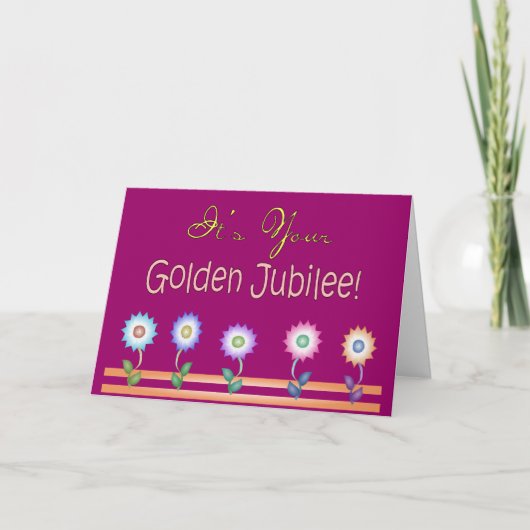 De Kaarten en de Giften van het Gouden jubileum (Voorkant)