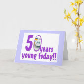 De kaarten van Bingo - 50ste Verjaardag (Gele Bloem)