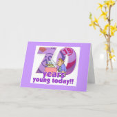 De kaarten van Bingo - 70ste verjaardag (Gele Bloem)