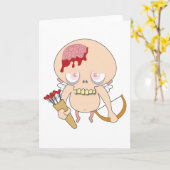 De Kaarten van de Cupido van de zombie (Gele Bloem)